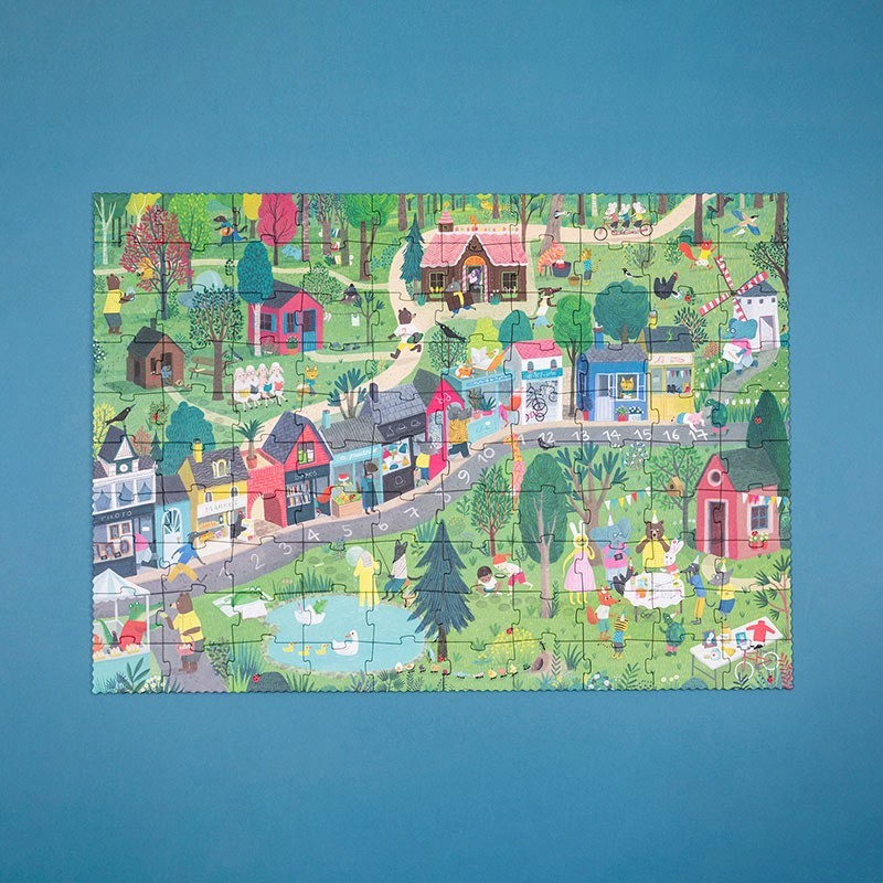 puzzle y juego de pistas